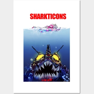 Beware the shark ti cons Posters and Art